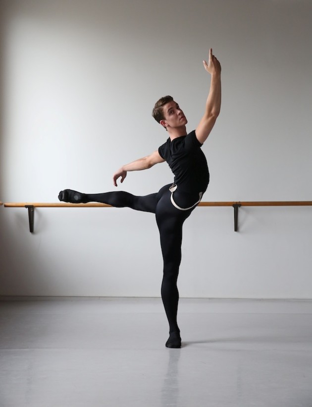 Queensland Ballet Company Dancer Jack Lister. Photo: David Kelly.